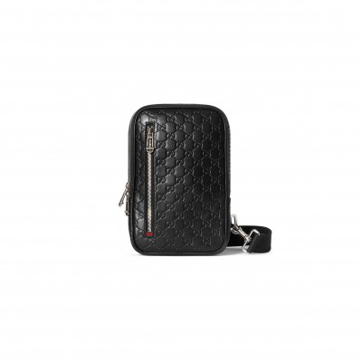 GUCCI GG EMBLEM SMALL CROSSBODY BAG 862915 (28*17*3cm)